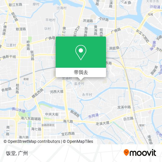 饭堂地图
