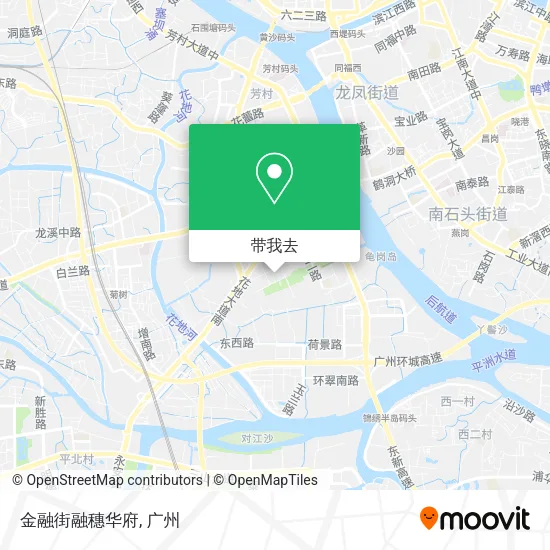 金融街融穗华府地图