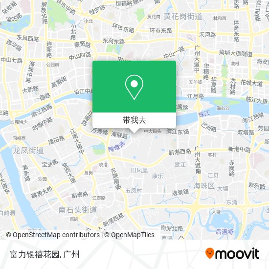 富力银禧花园地图