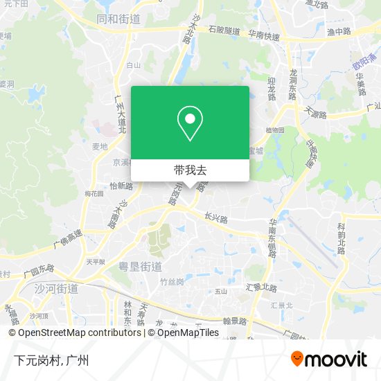下元岗村地图