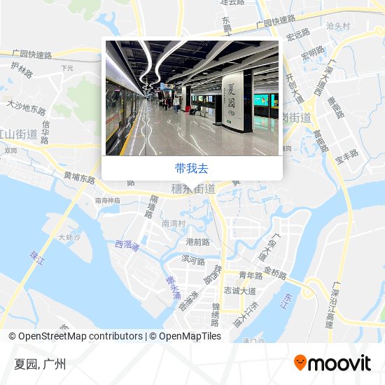 夏园地图