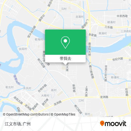 江义市场地图