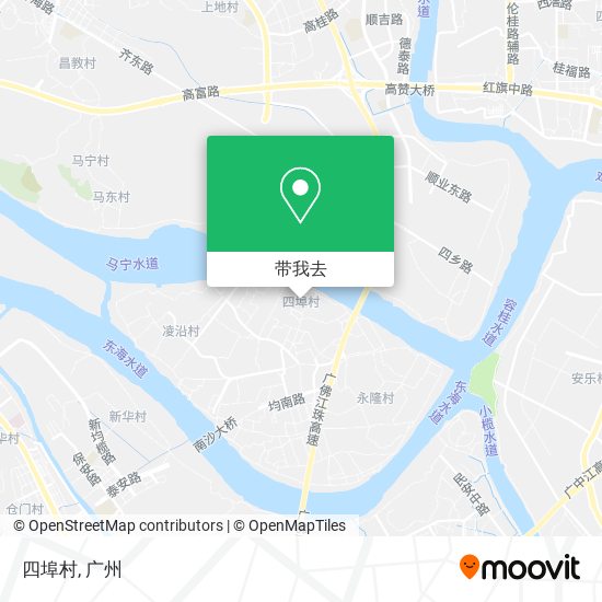 四埠村地图