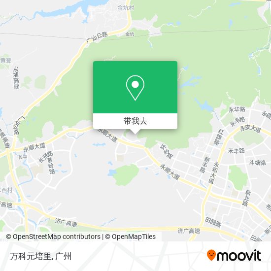 万科元培里地图