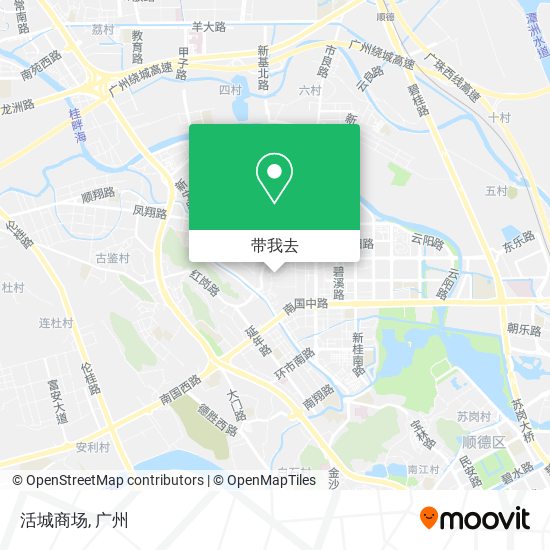 活城商场地图