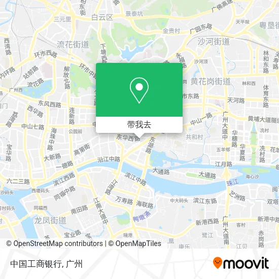 中国工商银行地图