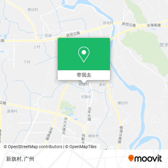 新旗村地图