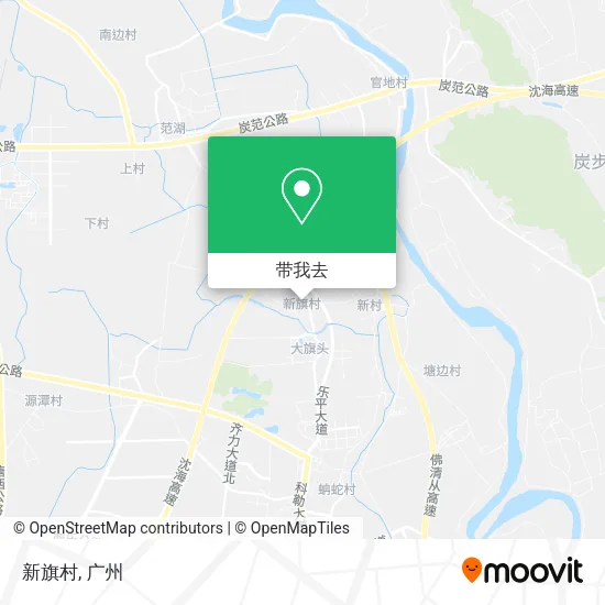 新旗村地图