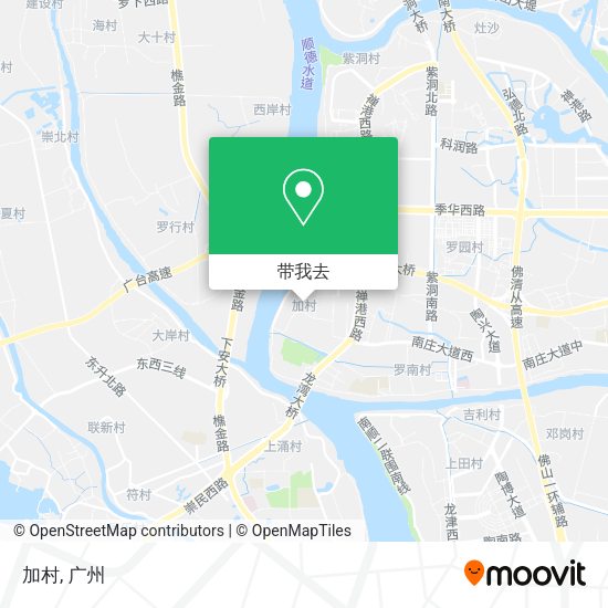 加村地图
