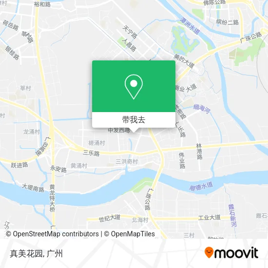 真美花园地图