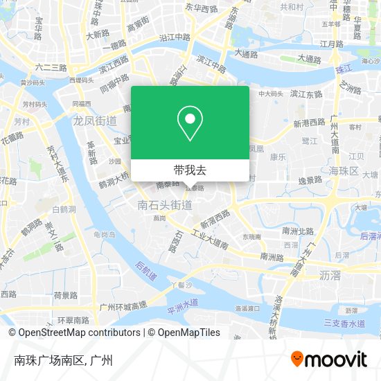 南珠广场南区地图