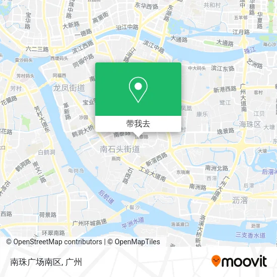南珠广场南区地图