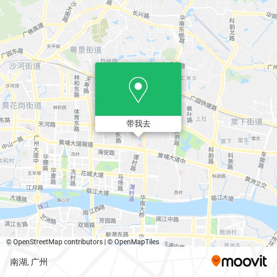 南湖地图