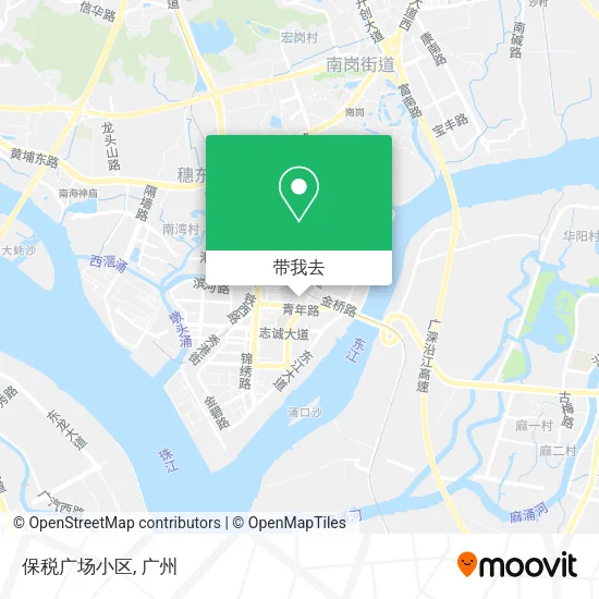 保税广场小区地图