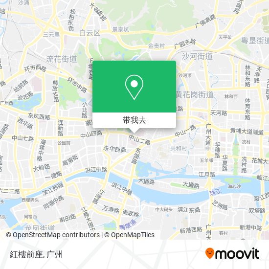 紅樓前座地图