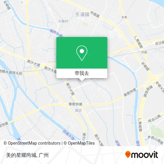美的星耀尚城地图