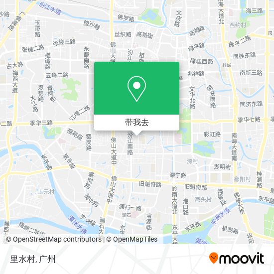 里水村地图