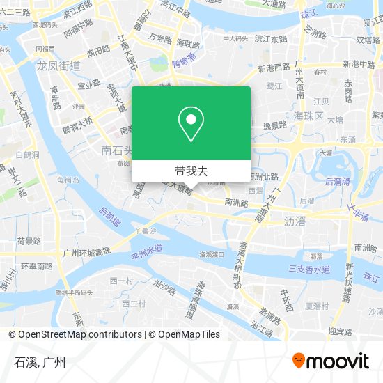 石溪地图