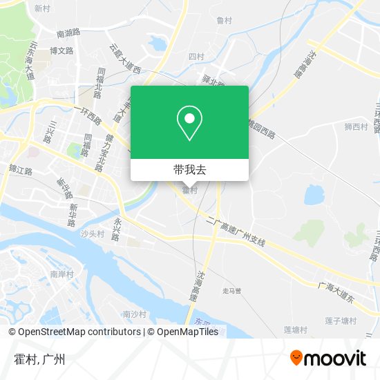霍村地图