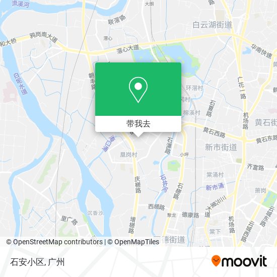 石安小区地图