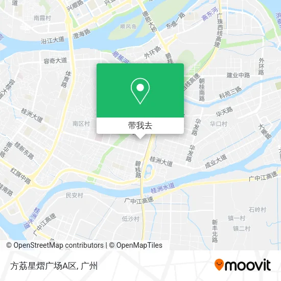 方荔星熠广场A区地图