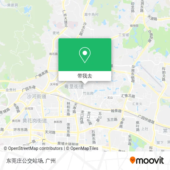 东莞庄公交站场地图