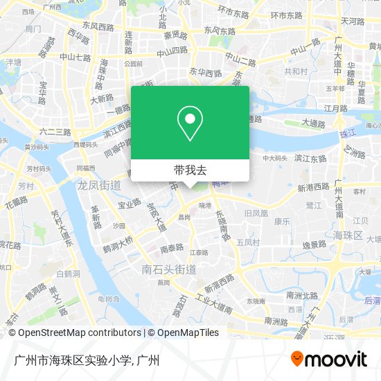 广州市海珠区实验小学地图