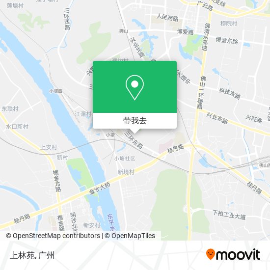 上林苑地图