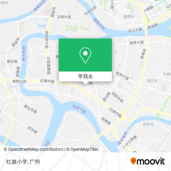 红旗小学地图