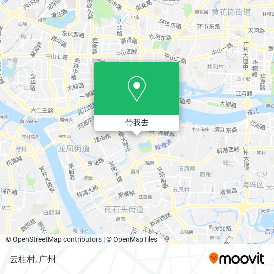云桂村地图