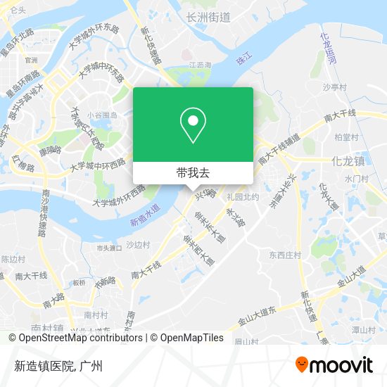 新造镇医院地图