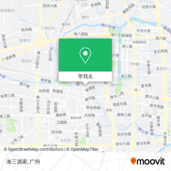 海三酒家地图