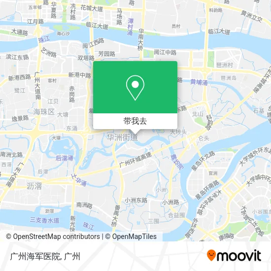 广州海军医院地图