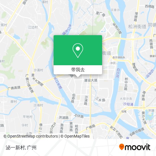 泌一新村地图