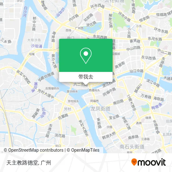 天主教路德堂地图