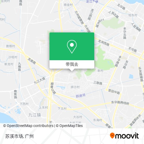 苏溪市场地图