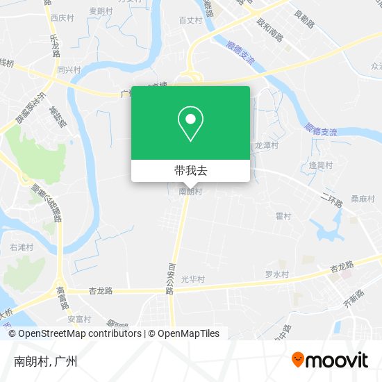 南朗村地图