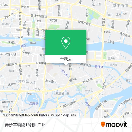 赤沙车辆段1号楼地图