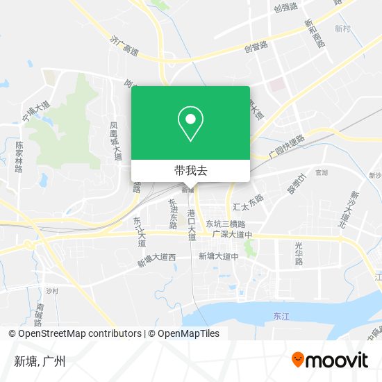 新塘地图