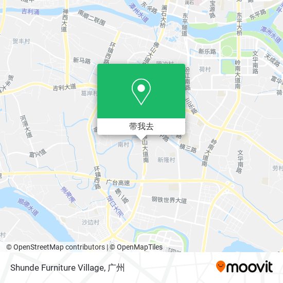 Shunde Furniture Village地图
