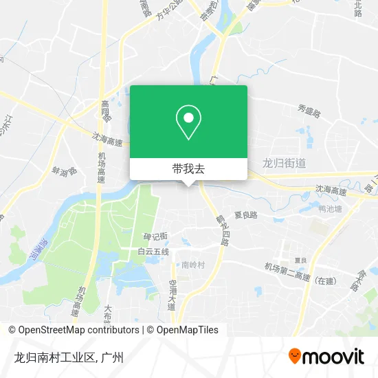 龙归南村工业区地图