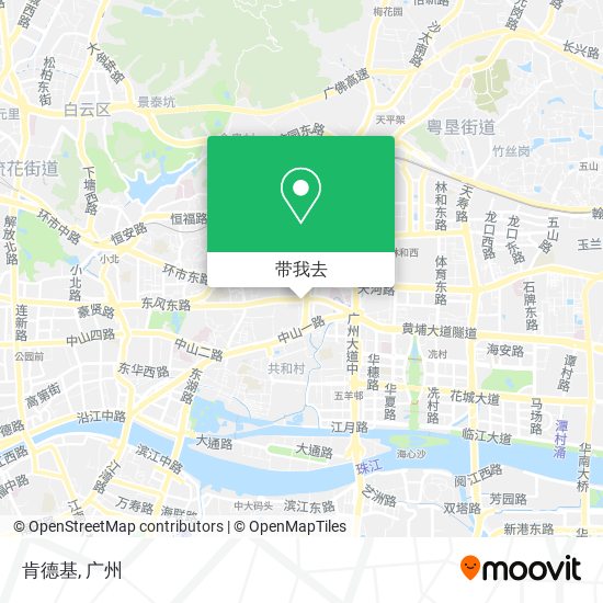 肯德基地图