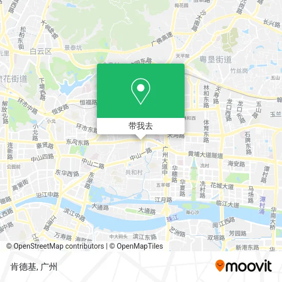 肯德基地图
