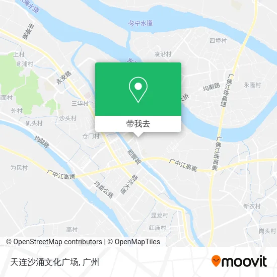 天连沙涌文化广场地图