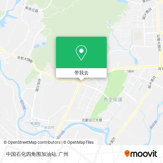 中国石化四角围加油站地图