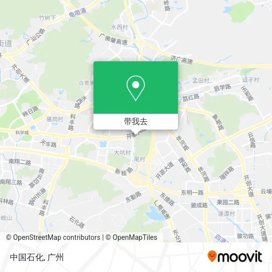 中国石化地图