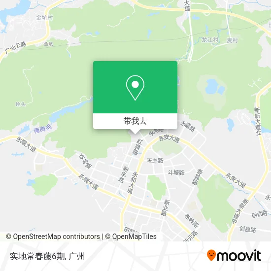 实地常春藤6期地图