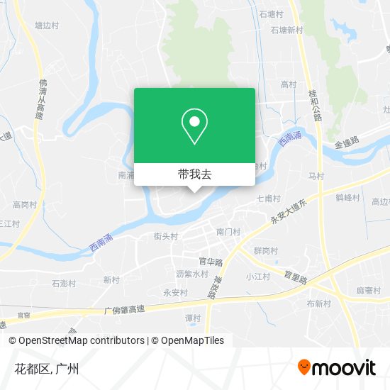 花都区地图