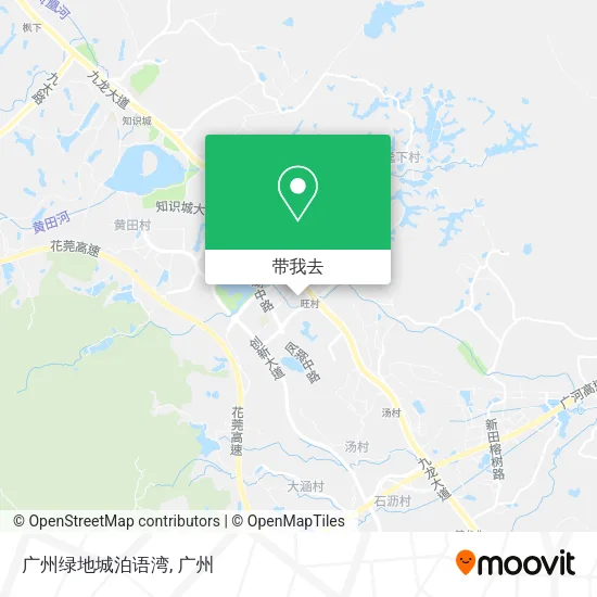 广州绿地城泊语湾地图