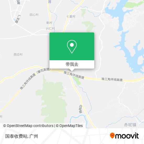 国泰收费站地图